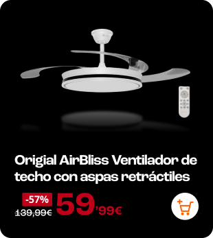 21 Aniversario Origial AirBliss Ventilador de Techo