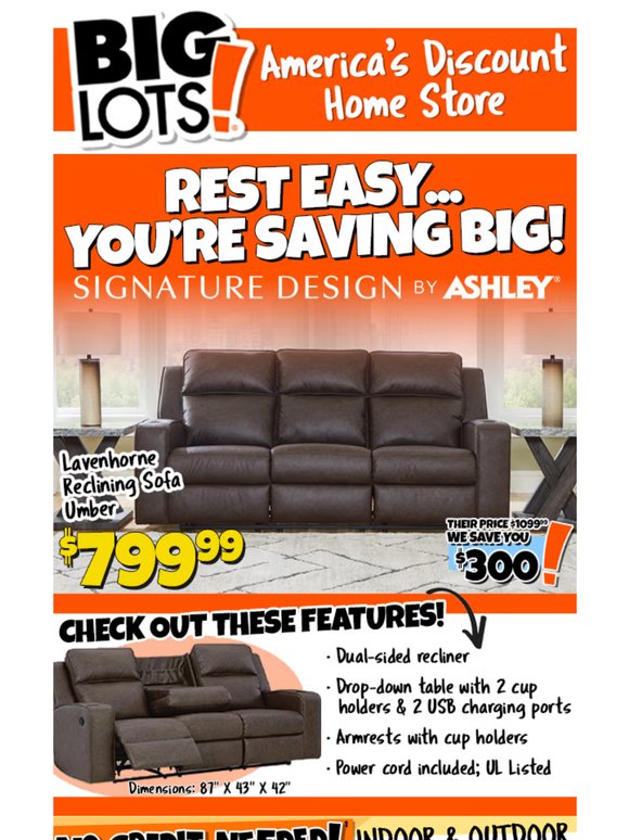 BIG! Indoor & Outdoor Summer Deals! ☀️
