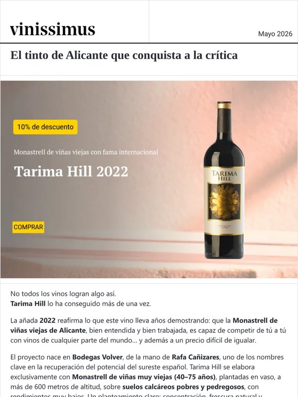 Uno de los mejores vinos calidad‑precio del mundo (−10 %)