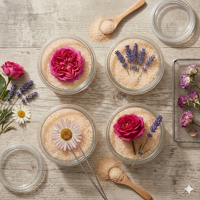 Silica Gel zum Blumen trocknen