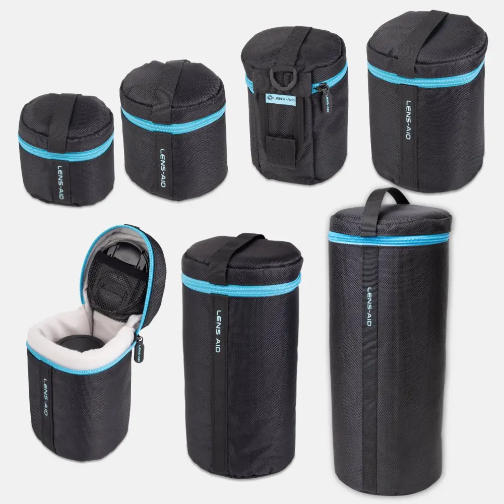 Image of Objektivtasche gepolstert wasserabweisend mit Fleece-Futter