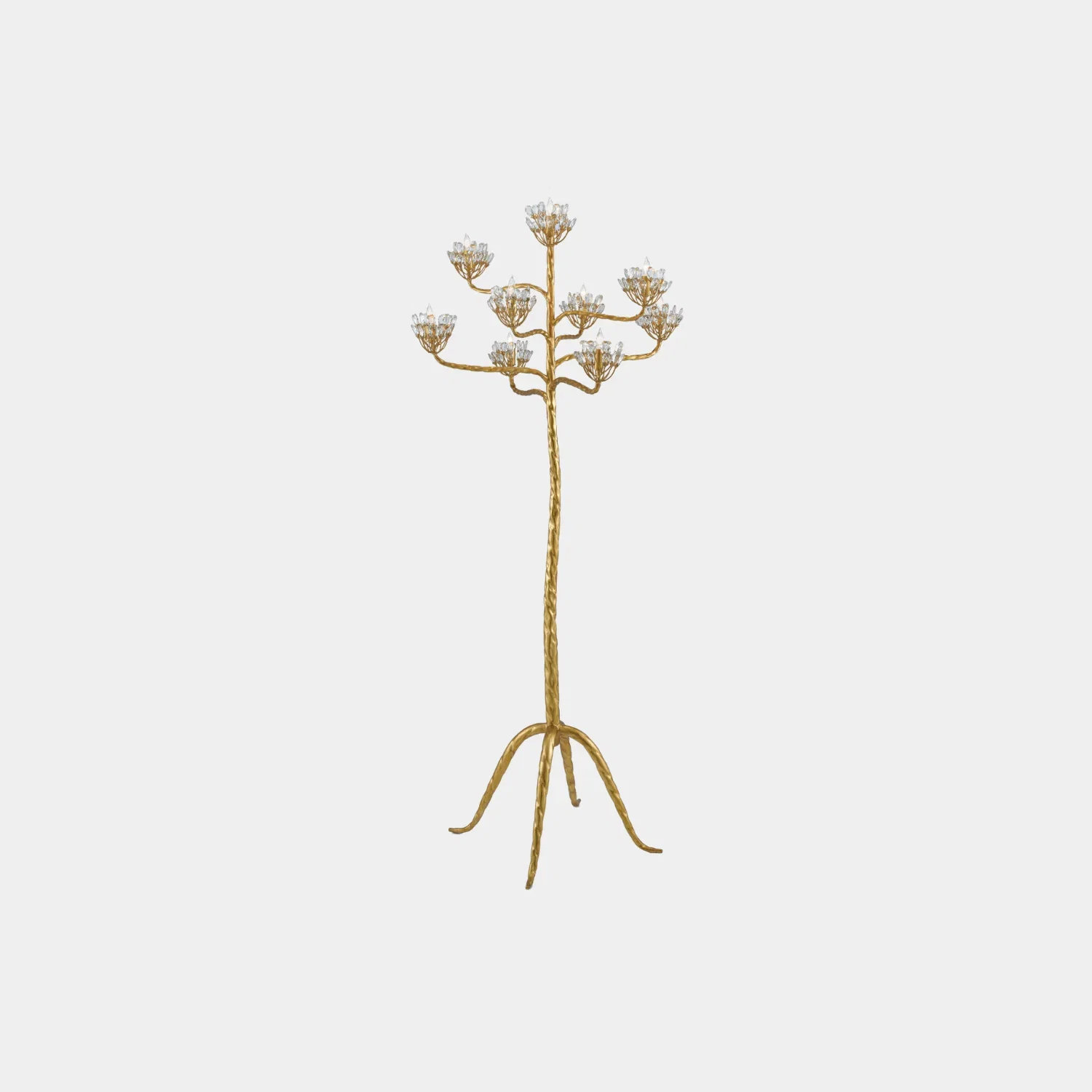 Image of Agave Americana Gold Floor Lamp