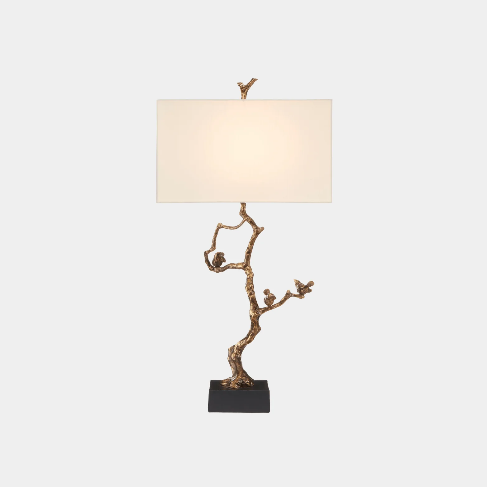 Image of Shadows Brass Table Lamp