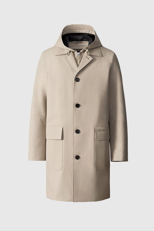 MATHIAS 3-in-1 Balmacaan Coat with Removable Down Liner for Men