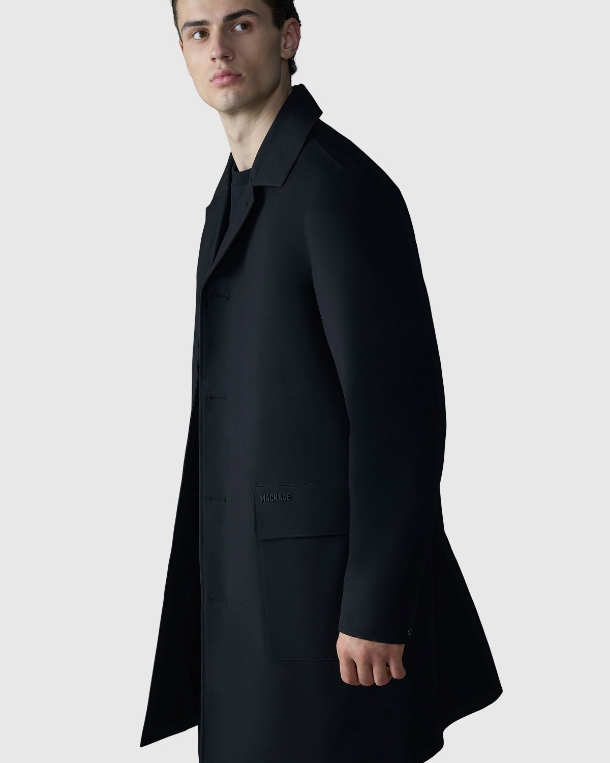 MATHIAS 3-in-1 Balmacaan Coat with Removable Down Liner for Men