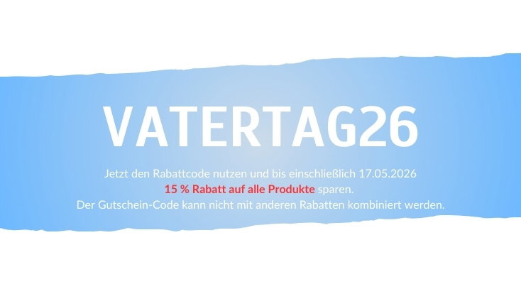 Rabatt VATERTAG26