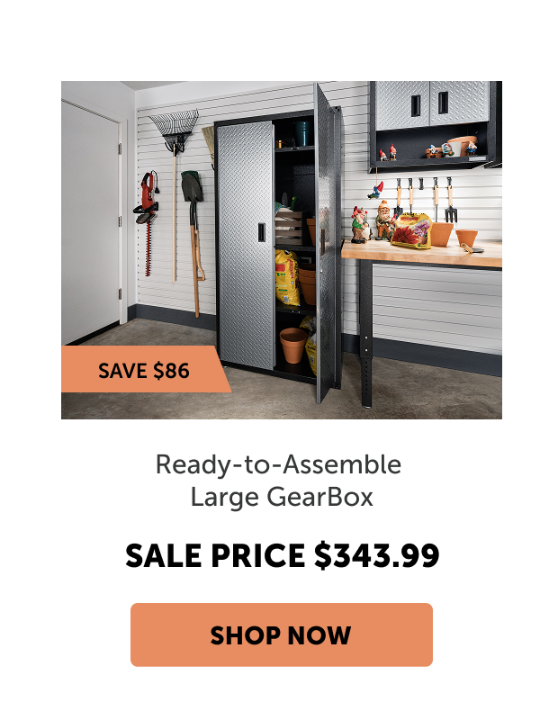 Ready-to-Assemble Large GearBox