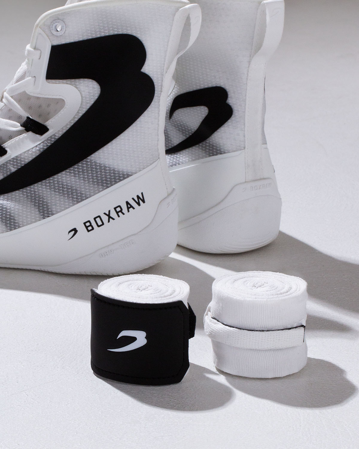 4.5m BOXRAW Hand Wraps - White