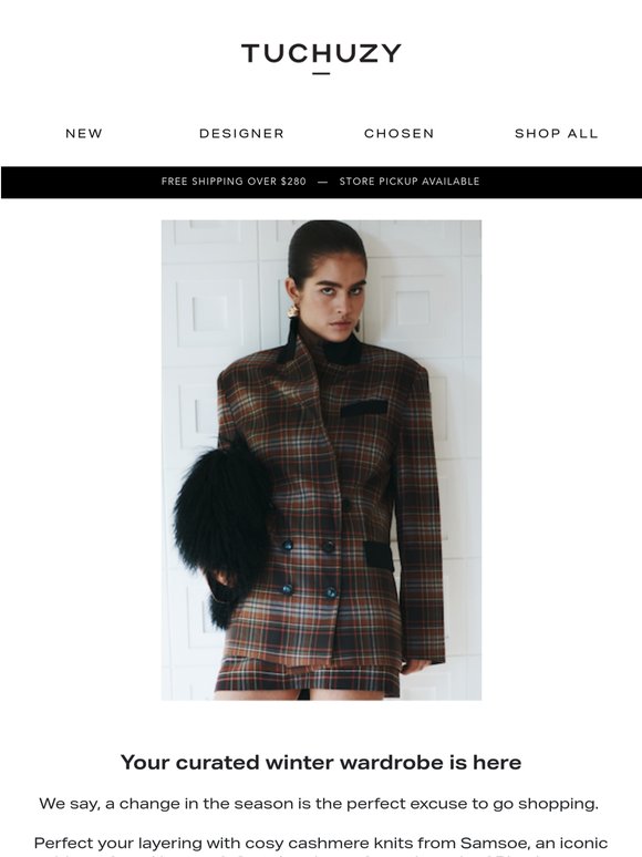 Winter Edit: Seasonal wardrobe update incoming