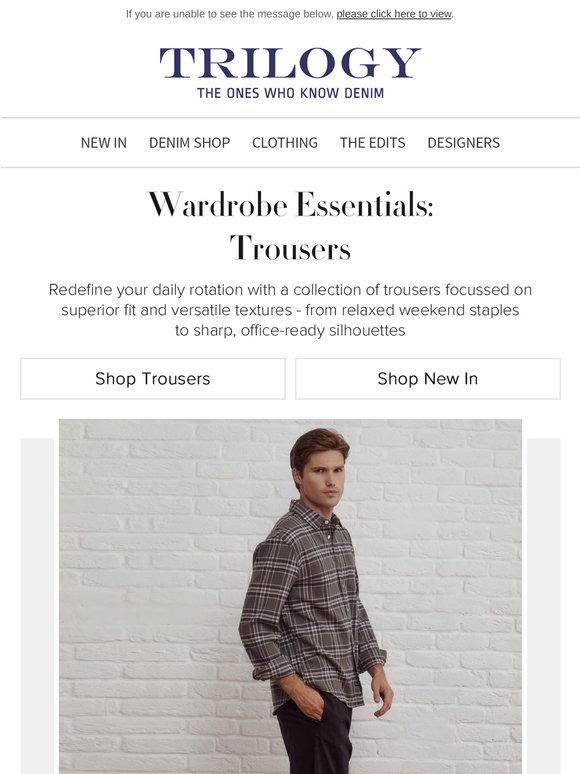 Wardrobe Essentials: Trousers