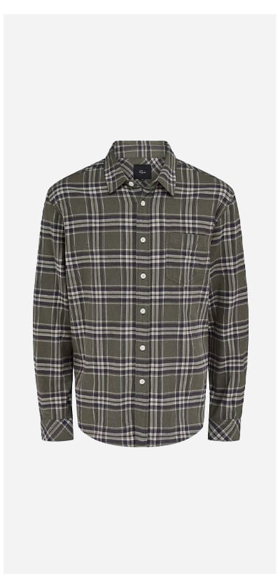 Jace Shirt In Olive Branch