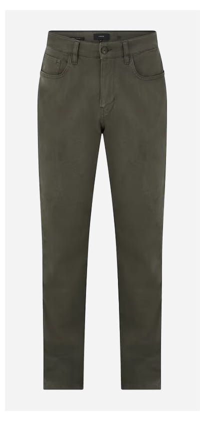 Dylan 5 Pocket Pant In Frog