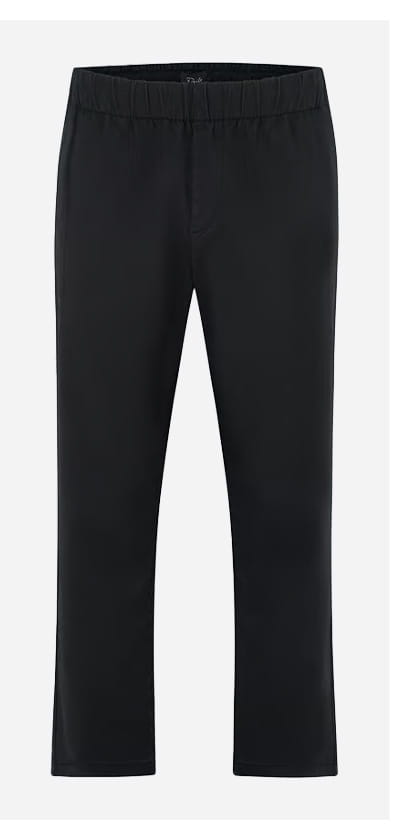 Julian Trouser In Washed Black