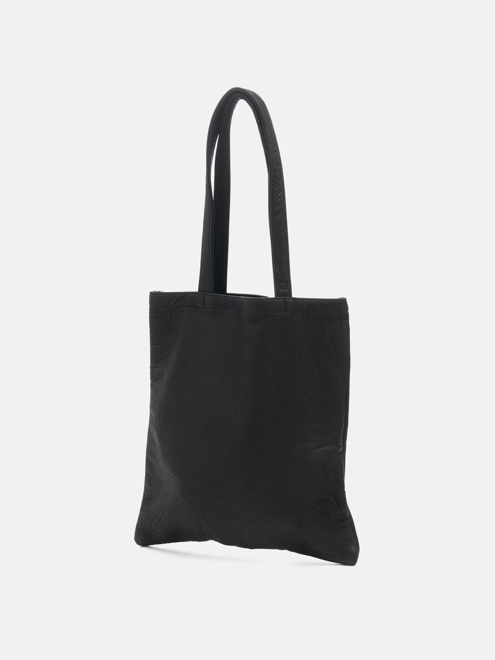 Image of Stroll Tote Bag Deer Leather Black