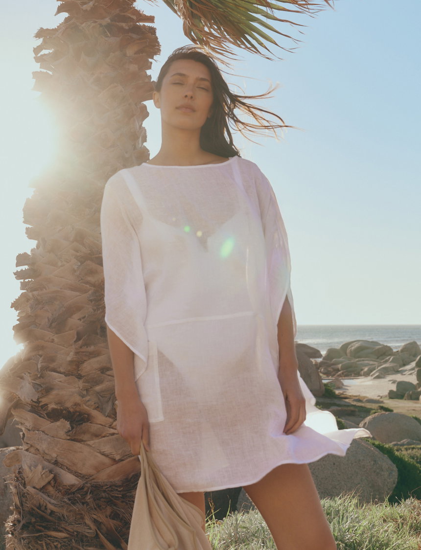Linen Gauze Kaftan
