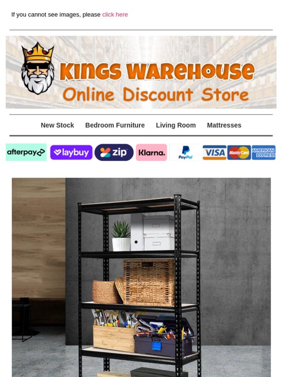 👑 Big Storage and Shelf Sale 😀
