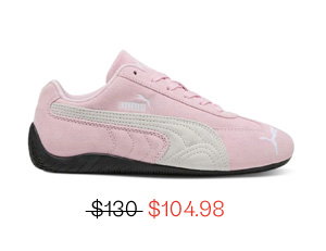 Puma Women's Speedcat OG Sneakers in Pink/White