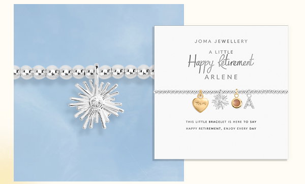 A Little 'Happy Retirement' Bracelet