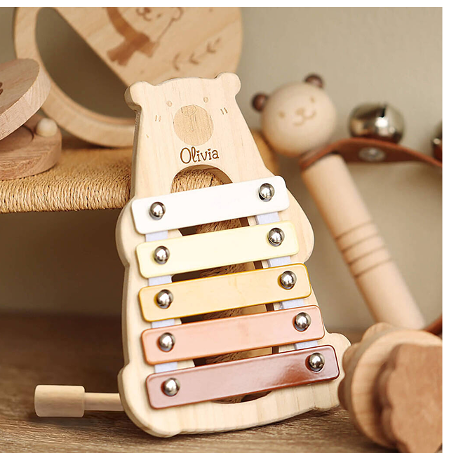 Personalised Bear Xylophone