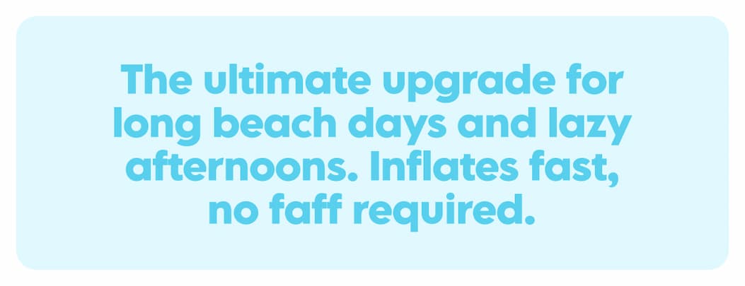 BEACH NAPS GUARANTEED