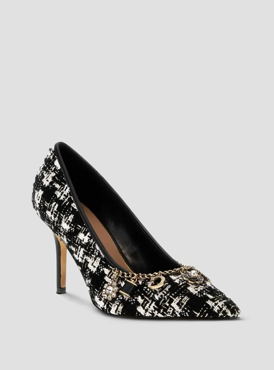 Image of Black Multi Naseenly Pumps