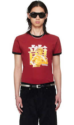 BRUCE LEE x LỰU ĐẠN Red Ringer T-shirt - LU'U DAN