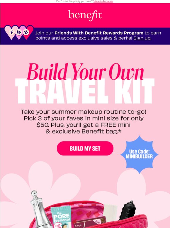 Summer glam, now travel-sized ✈️