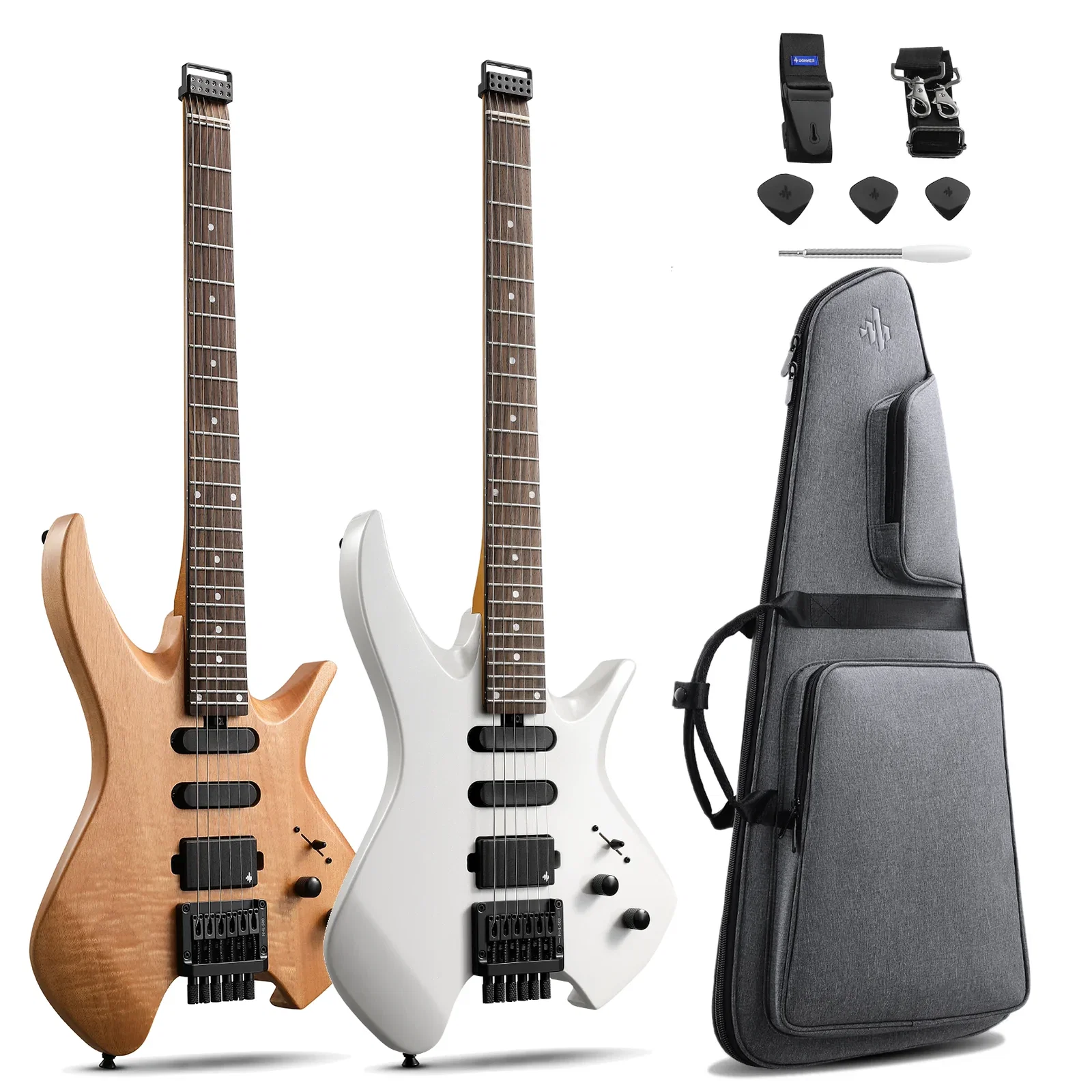Donner NHL-500 (HLX-500) Headless Electric Guitar