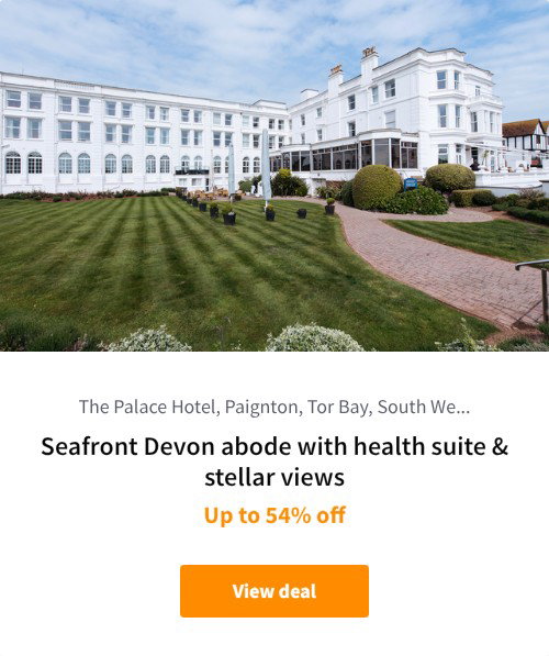Seafront Devon abode with health suite &amp; stellar views