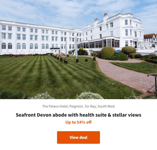 Seafront Devon abode with health suite & stellar views
