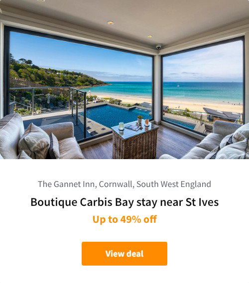 Boutique Carbis Bay stay near St Ives