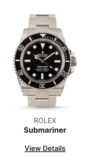 Used No Date Dial Rolex Submariner Ref 124060 Stainless Steel