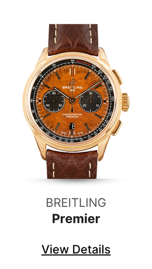 Used Breitling Premier B01 Chronograph 42 Bentley Centenary Burl Elm Dial