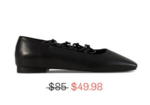 Floyd Women's Stef Ballet Flats in Black