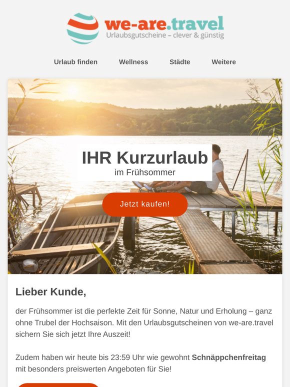 Bis zum 19.05. unsere Frühsommer Deals entdecken