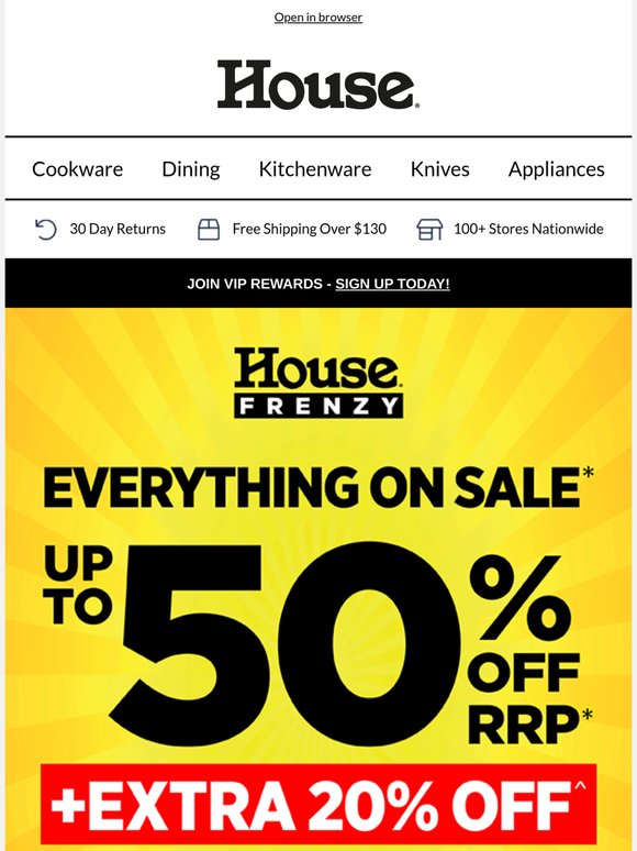 📢SAVE up to 50% OFF* + Extra 20% OFF^ OVER 5,000 ITEMS
