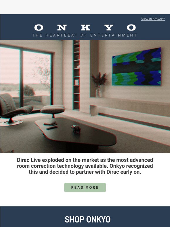 Onkyo x Dirac Partnership: Partners Since The Beginning