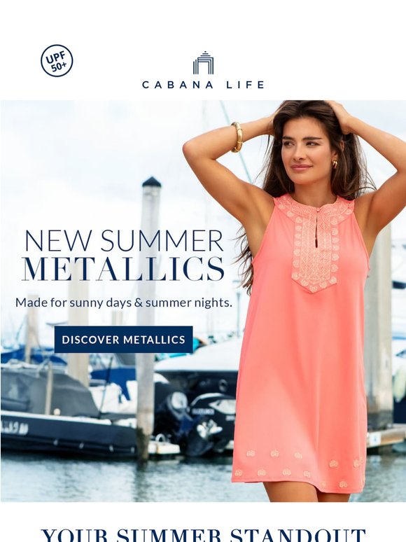 ✨ YOUR SUMMER STANDOUT IS HERE: NEW METALLICS ✨