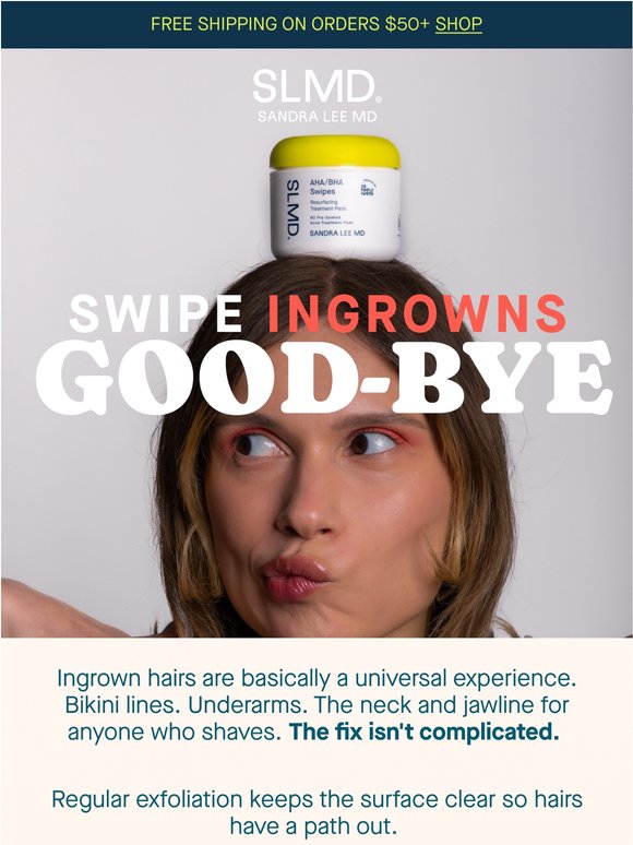 Ingrown hairs don't stand a chance 👏