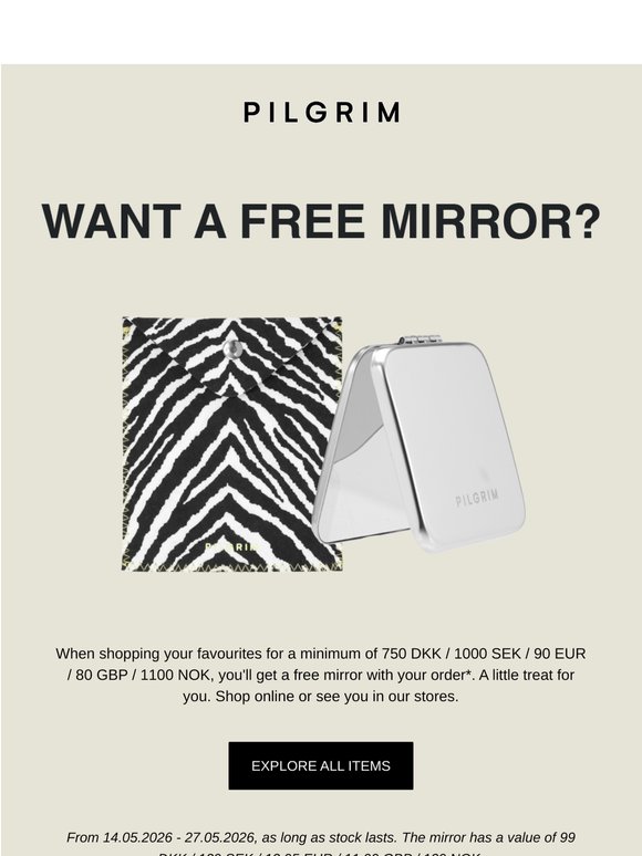 Want a free mirror?