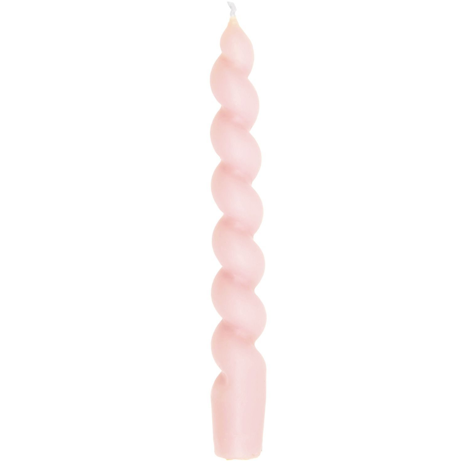 Spiralkerze  Soft Mauve