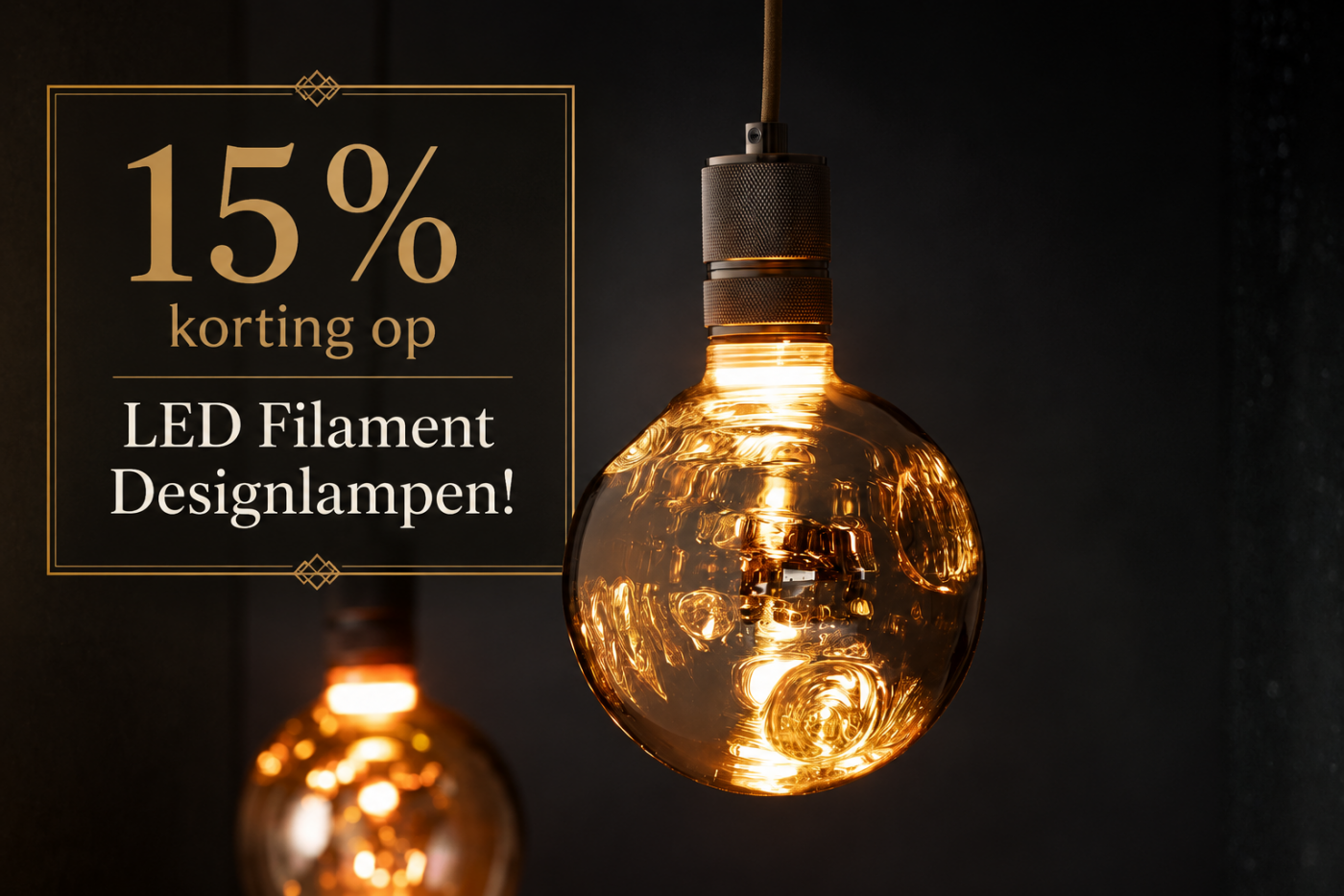 💡⚡ Laat je interieur stralen met 15% korting