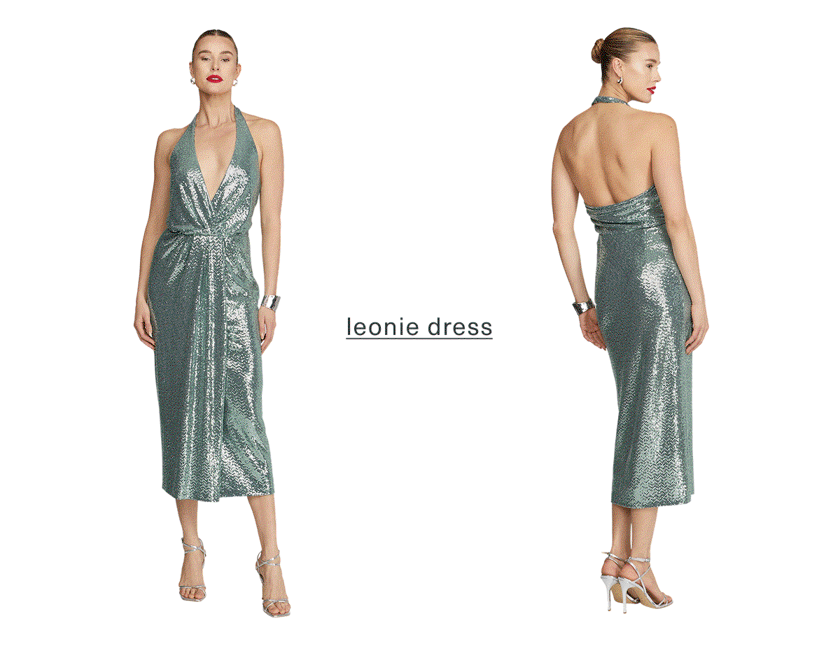 Leonie Disco Jersey Midi