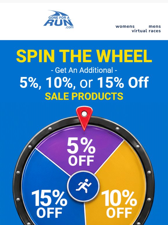 Extra 15% Off Already Discounted Running Gear