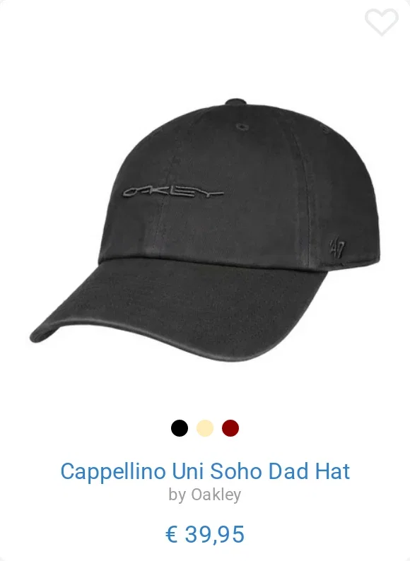Cappellino Uni Soho Dad Hat by Oakley