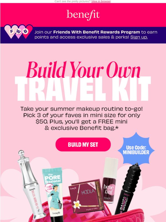 Summer glam, now travel-sized ✈️