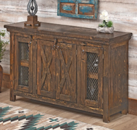 San Marcos Barn Door Buffet / Console