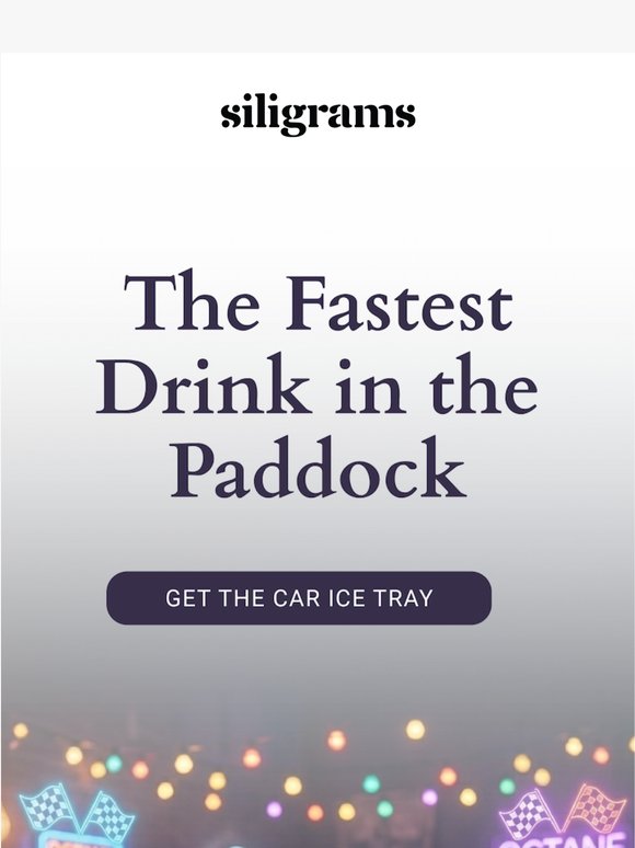Better ice for your Indy 500 watch party drinks 🏎️🏁
