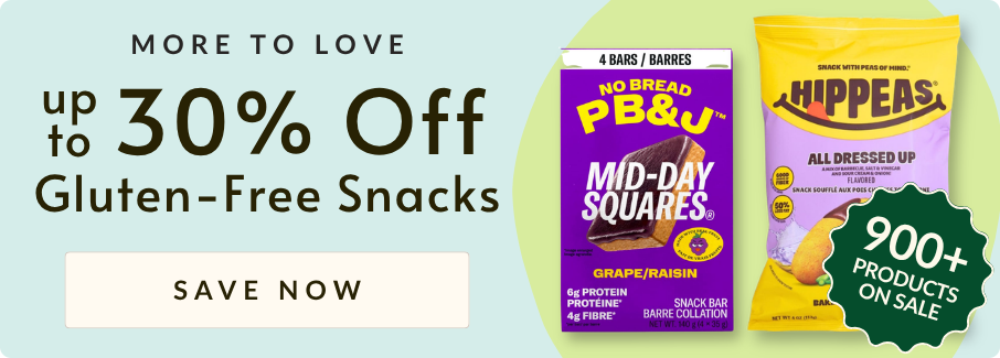 Up to 30% Off Gluten-Free Snacks Sale