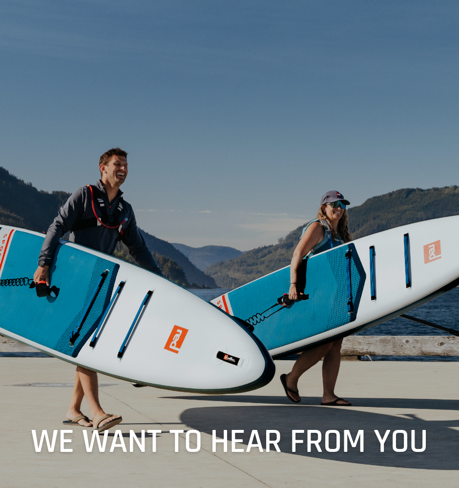 Share your thoughts to win a Red Paddle Co Paddleboard.